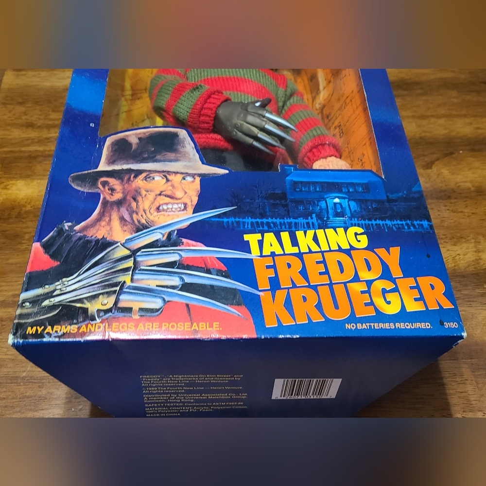 Freddy Krueger 1989 talking doll - Picture 3 of 15